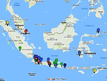 Peta dan Lokasi Program Perkuliahan Pagi Nomor